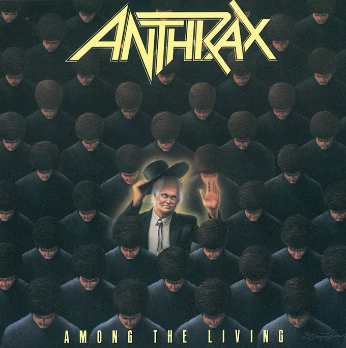 Album cover for Among The Living by Anthrax
