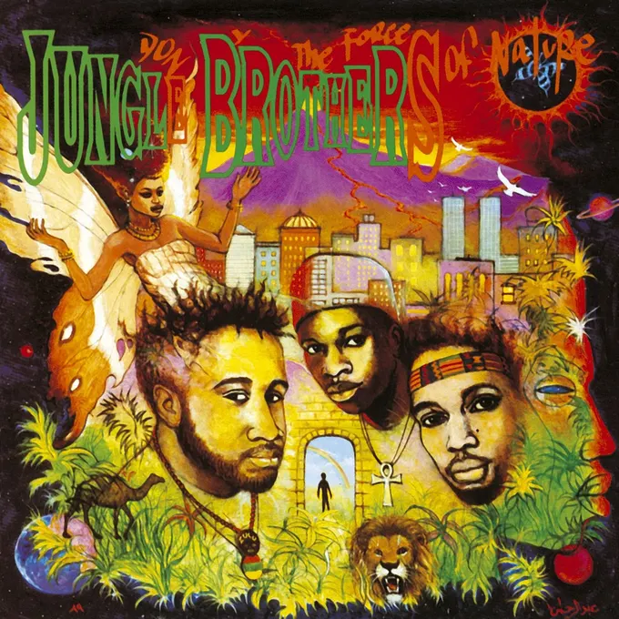 Album cover for Done By The Forces Of Nature by Jungle Brothers