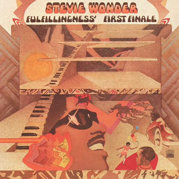 Album cover for Fulfillingness’ First Finale by Stevie Wonder
