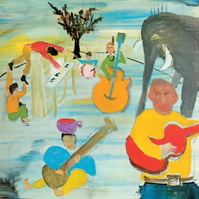 Album cover for Music from Big Pink by The Band