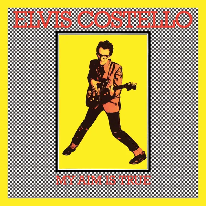 Album cover for My Aim Is True by Elvis Costello
