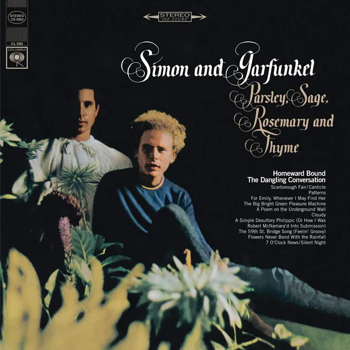 Album cover for Parsley, Sage, Rosemary And Thyme by Simon & Garfunkel