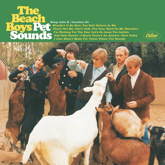 Album cover for Pet Sounds by The Beach Boys