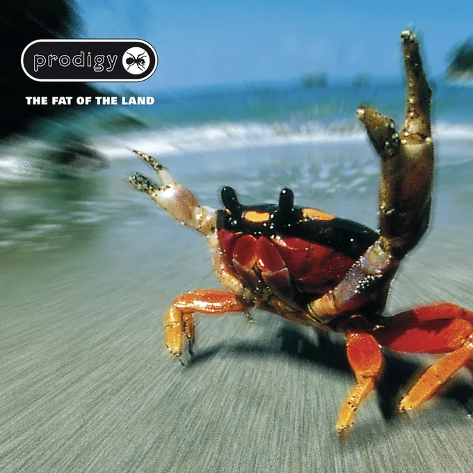 Album cover for The Fat Of The Land by The Prodigy